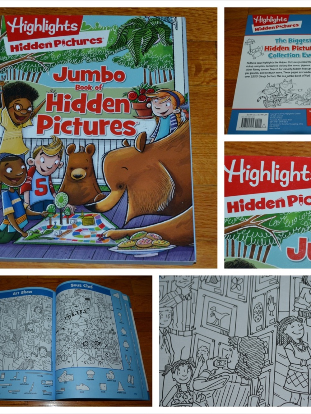 Youth Highlights Magazine Jumbo book of Hidden Pictures - NEW